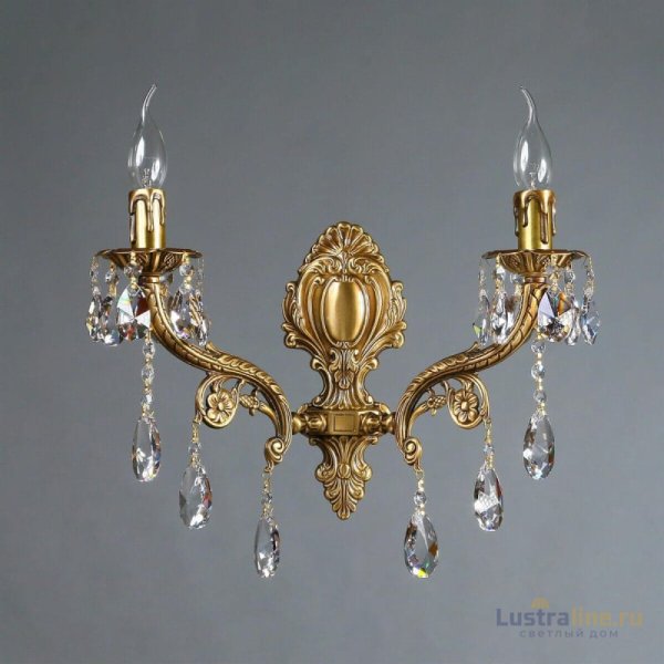 Бра Ambiente Ferro 8828/2 AB Tear Drop Бра Ambiente Ferro 8828/2 AB Tear Drop