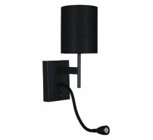 Бра Reluce 86210-9.2-001KT LED3W+E14 BK