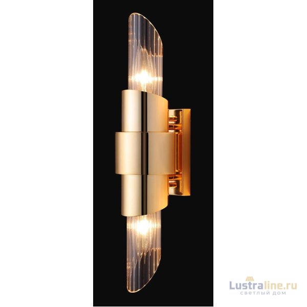Бра Crystal Lux Justo AP2 Gold