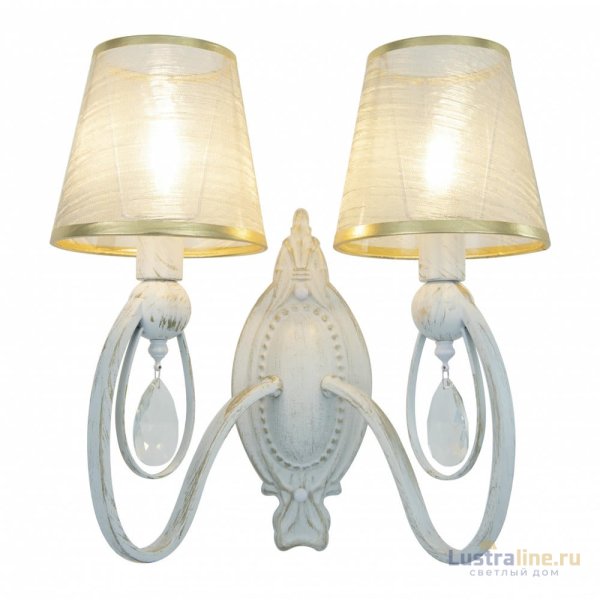 Бра Arte Milano 347203/2W WT+G Бра Arte Milano 347203/2W WT+G