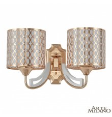 Бра Arte Milano Florentia-3387 303387/2W Wh/Gd