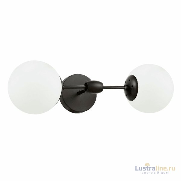 Бра Lumina Deco Zodiak LDW 6001-2 BK+WT