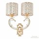 Бра Arte Milano Florentia-1237 301237/2W Wh/Gd