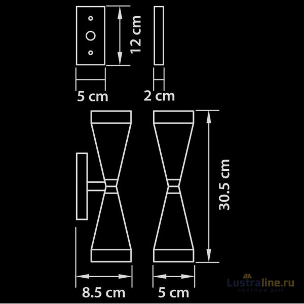 Бра Lightstar Punto 807623