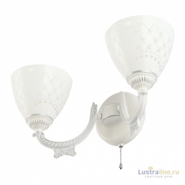 Бра Arte Milano 343837/2W WT+SL Бра Arte Milano 343837/2W WT+SL