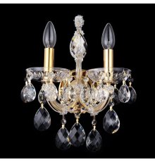 Бра Crystal Lux Isabel AP2 Gold/Transparent