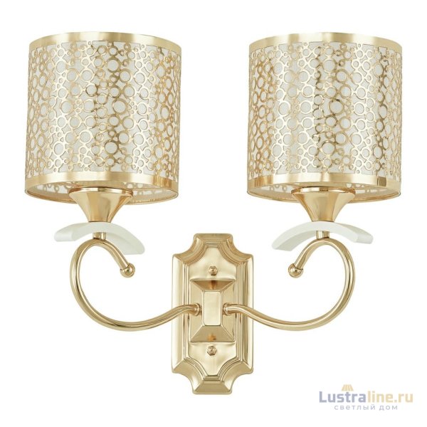 Бра Arte Milano Florentia-9787 309787/2W Wh/Gd