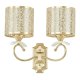 Бра Arte Milano Florentia-9787 309787/2W Wh/Gd