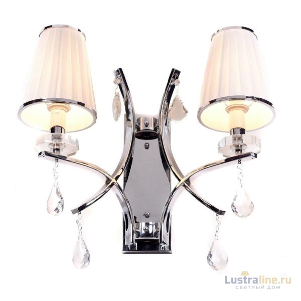 Бра Lumina Deco Glamour LDW 66247-2 WT+CHR
