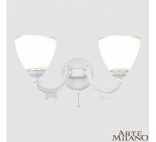 Бра Arte Milano 342837/2W WT+SL