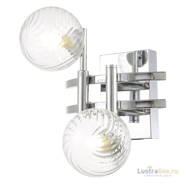 Бра Crystal Lux LUXURY AP2 CHROME Бра Crystal Lux LUXURY AP2 CHROME