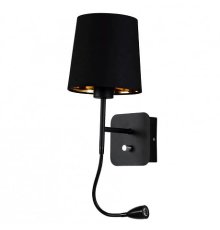 Бра Crystal Lux Pablo AP2 Black/Black-Gold
