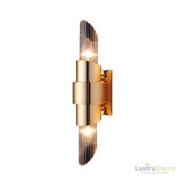 Бра Crystal Lux Justo AP2 Gold