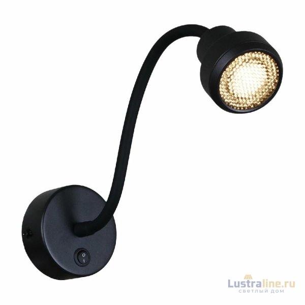 Гибкое бра Reluce 86203-9.2-001MN LED5W BK