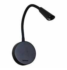 Гибкое бра Reluce 86204-9.2-001MN LED5W BK