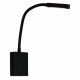 Гибкое бра Reluce 86205-9.2-001MN LED5W BK