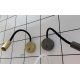 Гибкое бра Italline DE-316 bronze