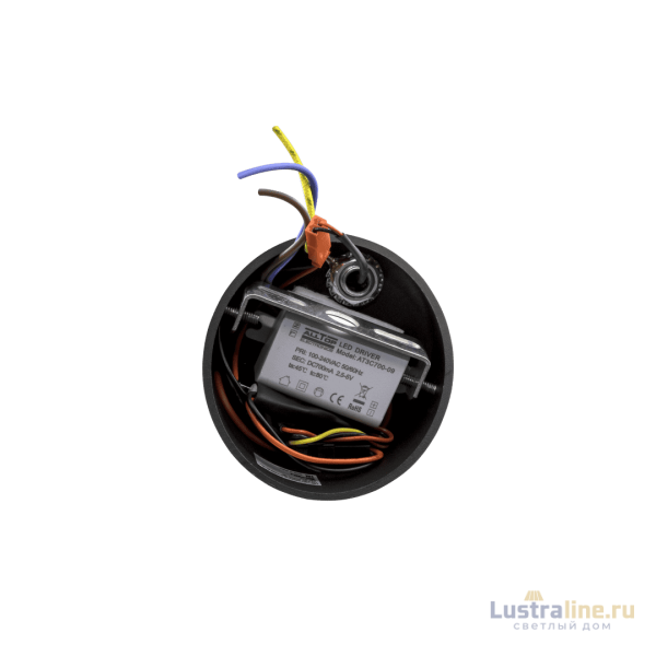 Гибкое бра DesignLed BQ003103-A-3-DIM-BL-WW 005534