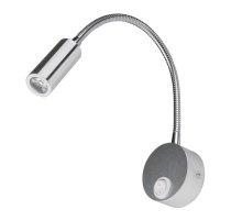 Бра (UL-00004177) Uniel ULT-F21-3W/4000K IP20 Silver