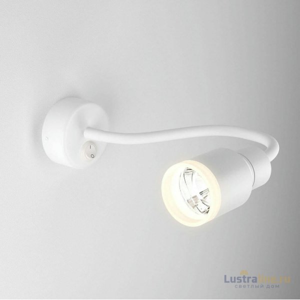 Бра Elektrostandard Molly MRL LED 1015 белый 4690389136405 Бра Elektrostandard Molly MRL LED 1015 белый 4690389136405