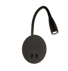 Гибкое бра AM Group AM484 BK