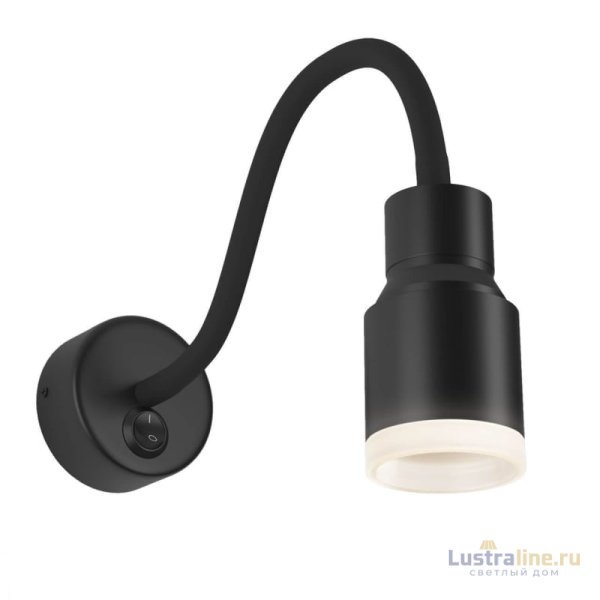 Бра Elektrostandard Molly MRL LED 1015 черный 4690389136429 Бра Elektrostandard Molly MRL LED 1015 черный 4690389136429