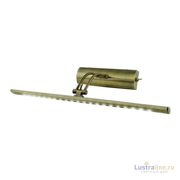 Подсветка для картин Uniel (UL-00006904) ULT-F34-7W/4000K IP20 Antique Brass