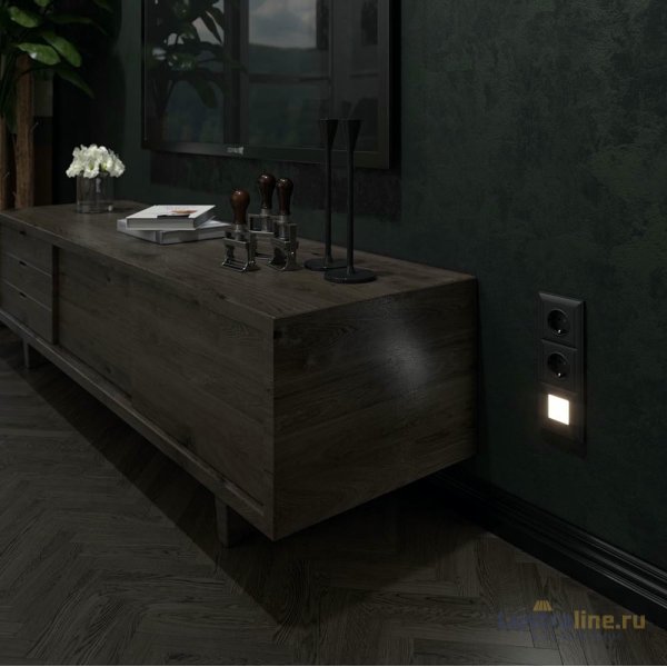Встраиваемая LED подсветка Werkel черный матовый W1154308 4690389172724