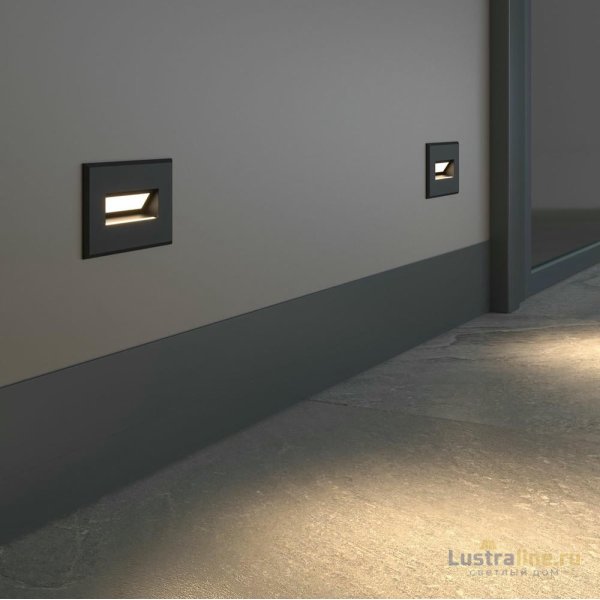Светильник для ступеней Elektrostandard MRL LED 1109 Чёрный Светильник для ступеней Elektrostandard MRL LED 1109 Чёрный