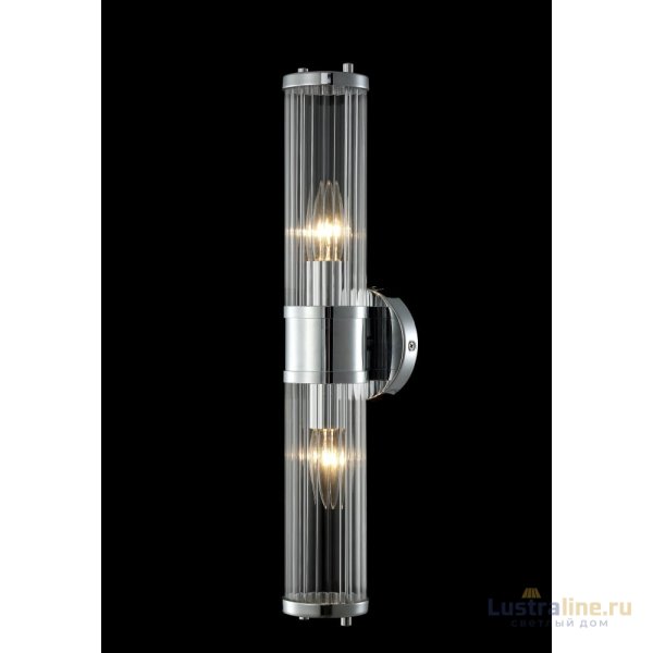 Подсветка для зеркал Crystal Lux Sancho SANCHO AP2 CHROME Подсветка для зеркал Crystal Lux Sancho SANCHO AP2 CHROME