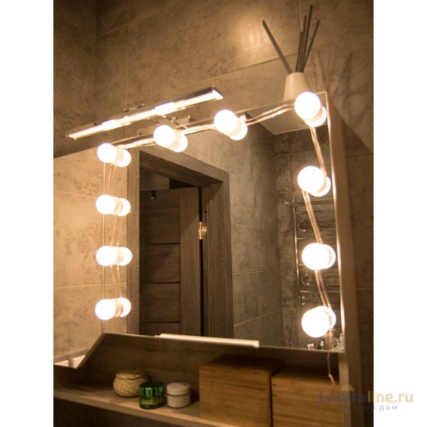Подсветка для зеркал Uniel Backstage белый (UL-00006857) ULM-F50-8W/SW/10/DIM IP20 White