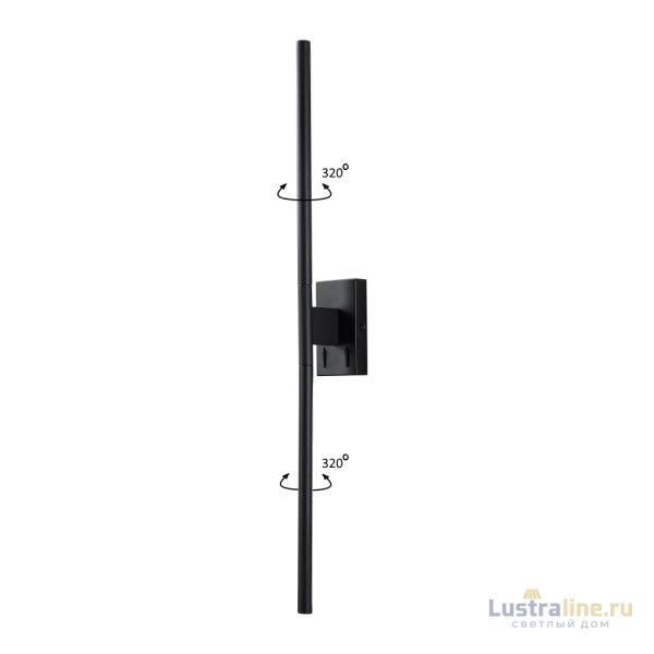 Подсветка для зеркал Crystal Lux Largo AP12W Black