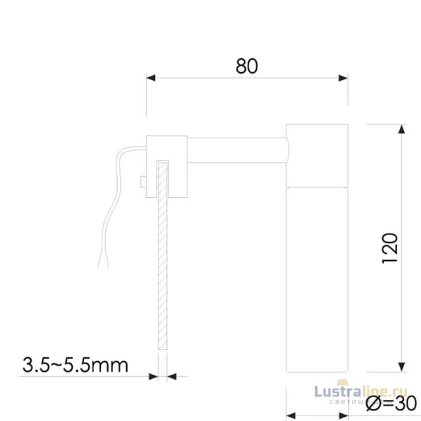 Подсветка для зеркал Odeon Light Izar 2447/1 УЦ