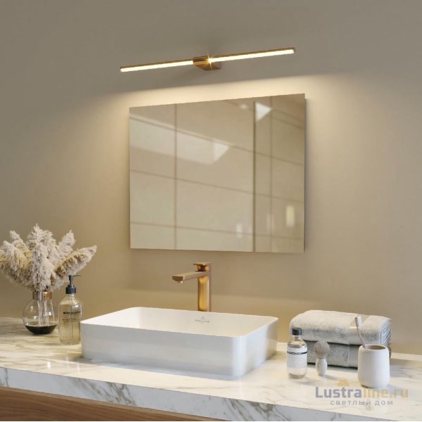 Подсветка для зеркал Elektrostandard Luar 40125/LED латунь 4690389193873 a062893 Подсветка для зеркал Elektrostandard Luar 40125/LED латунь 4690389193873 a062893