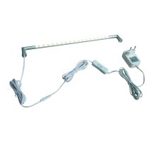 Подсветка для зеркал Uniel ULM-F31-5,5W/WW IP20 SILVER картон