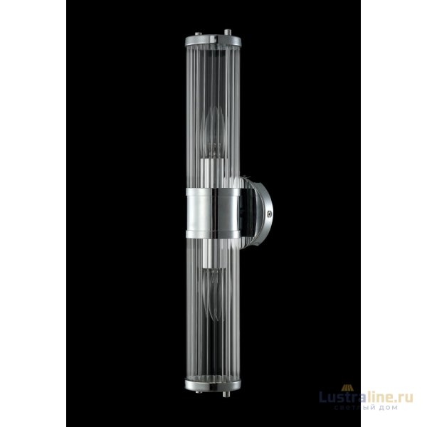 Подсветка для зеркал Crystal Lux Sancho SANCHO AP2 CHROME Подсветка для зеркал Crystal Lux Sancho SANCHO AP2 CHROME