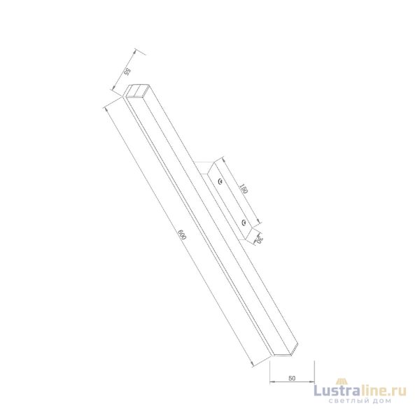 Подсветка для зеркал Maytoni Fichte MIR012WL-L14W4K