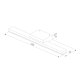 Подсветка для зеркал Elektrostandard Protect LED белый MRL LED 1111 4690389169762