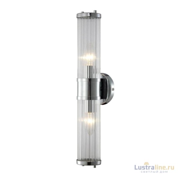 Подсветка для зеркал Crystal Lux Sancho SANCHO AP2 CHROME Подсветка для зеркал Crystal Lux Sancho SANCHO AP2 CHROME