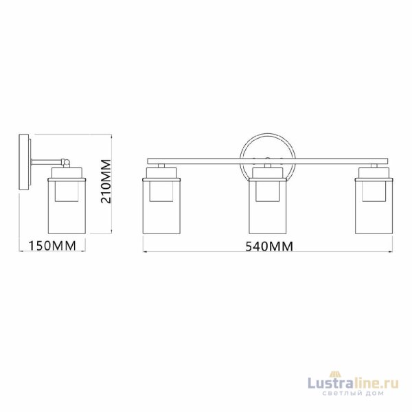 Бра Escada Dinasty 2118/3A Бра Escada Dinasty 2118/3A