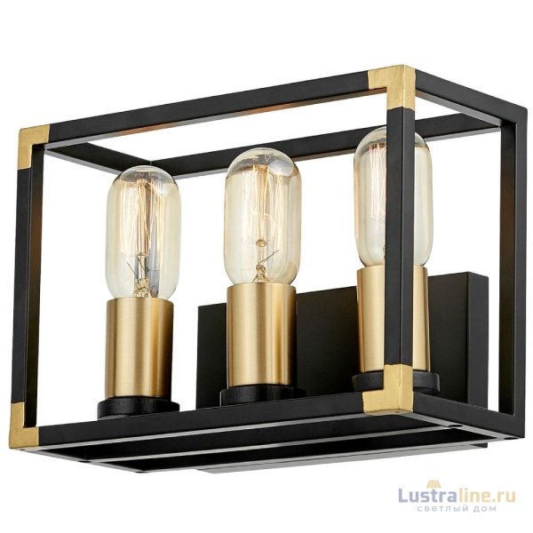 Бра Lumina Deco Waldorf LDW 1140-3 BK+MD