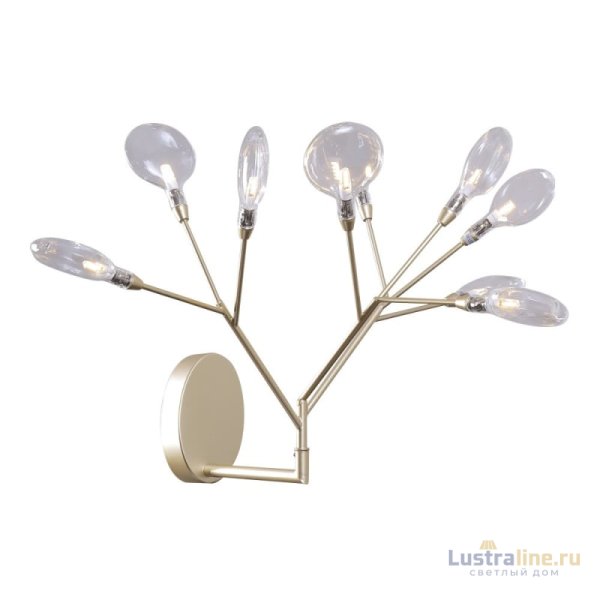 Бра Crystal Lux Evita AP9 Gold/Transparent Бра Crystal Lux Evita AP9 Gold/Transparent