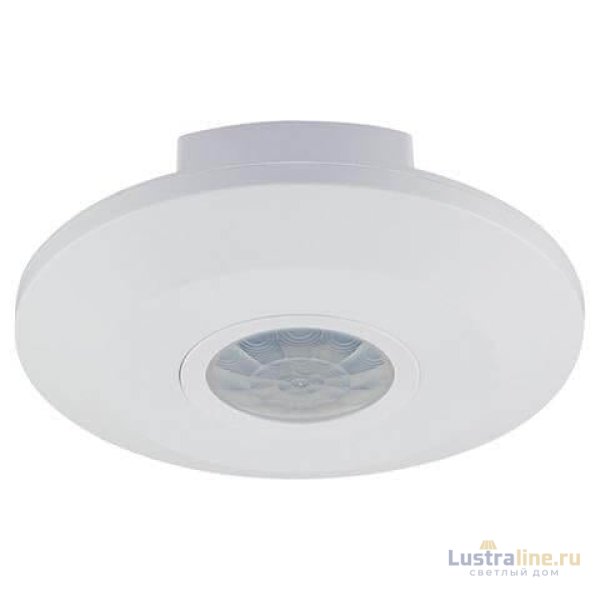 Датчик движения (06567) Uniel USN-15-360R-1200W-3LUX-6M-0,6-1,5m/s-WH