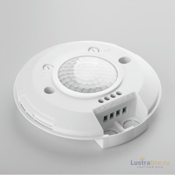 Датчик движения Elektrostandard SNS-M-11 6m 2,2-4m 2000W IP20 360 белый 4690389126710
