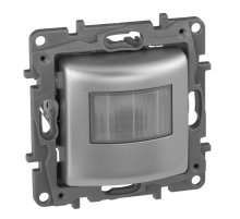 Датчик движения Legrand Etika без нейтрали 400W алюминий 672417