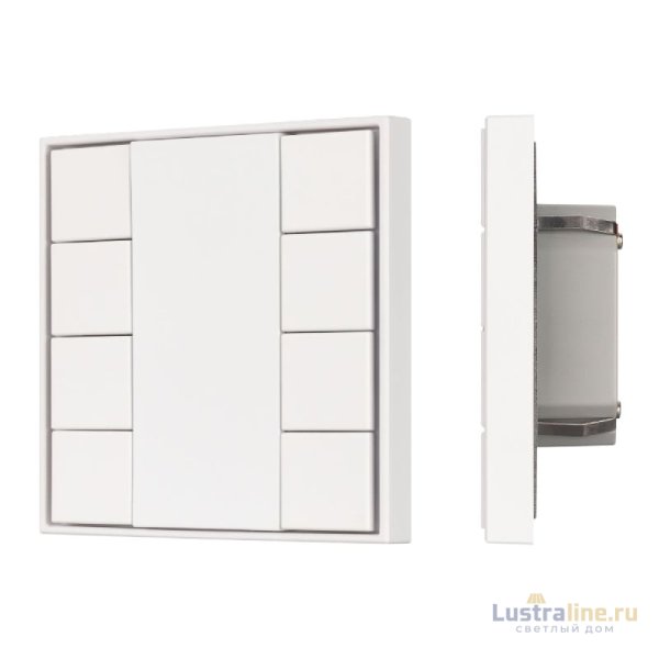 Кнопочная панель Arlight KNX-301-22-8-SH-IN White BUS, Frame 037723