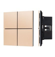 Кнопочная панель Arlight KNX-304-23-IN Champagne BUS, Frameless 039665