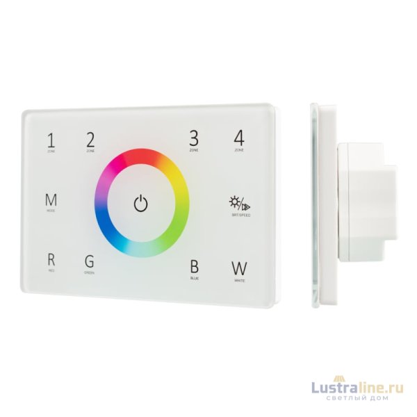 Панель Arlight Sens Smart-P85-RGBW White (230V, 4 зоны, 2.4G) 028404