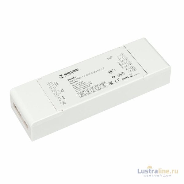 Диммер Arlight SMART-PWM-105-72-RGB-MIX-PD-SUF (12-48V, 5x6A, ZB, 2.4G) 037344