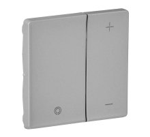 Лицевая панель Legrand Valena Life светорегулятора клавишного алюминий 754892